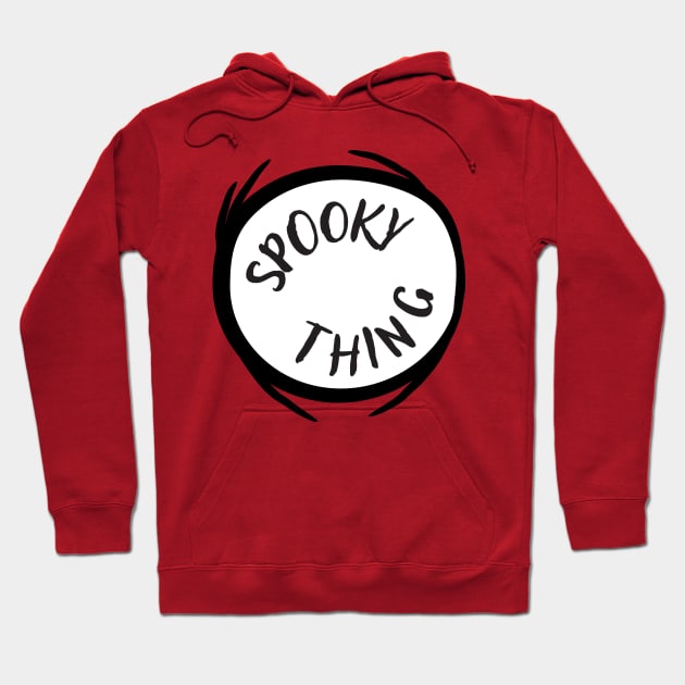 Spooky Thing Red Emblem Gift Hoodie by Scott Richards